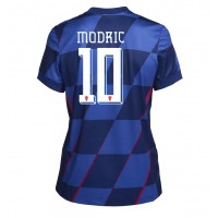 Kroatia Luka Modric #10 Bortedrakt Dame EM 2024 Kortermet